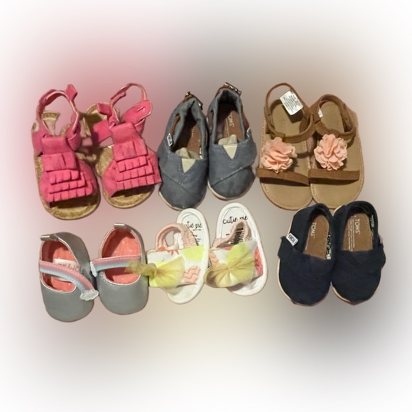 Toms Other - Baby shoes (6 pair) lot